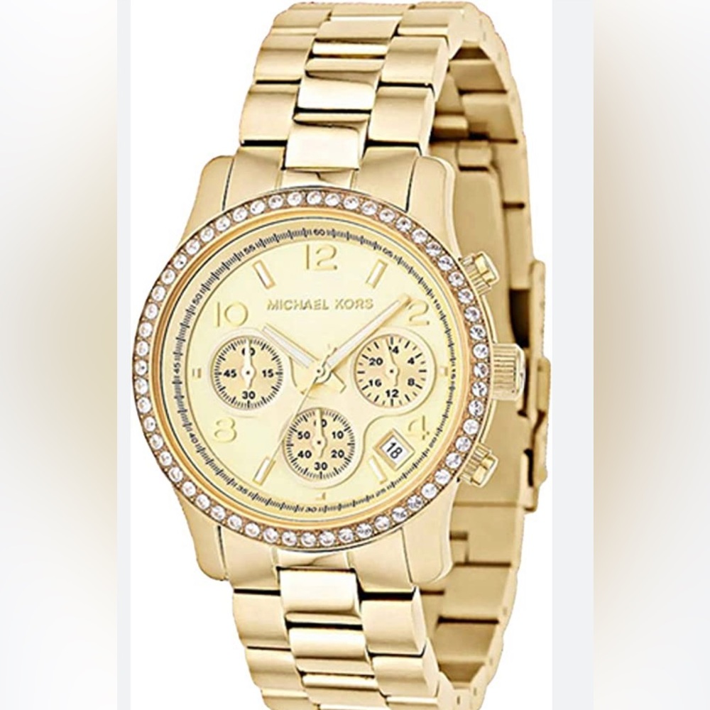 Michael Kors Women’s Chronograph Gold Watch
